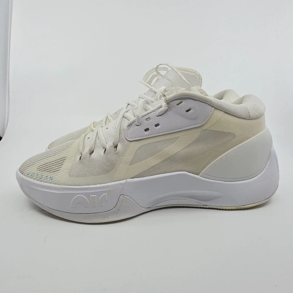Jordan Bastaketball Shoes Mens Size 9 Zoom Separate White Bleached Aqua DH0249